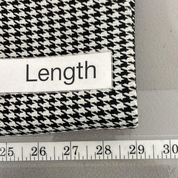 Gianni Bini Jacket Women's 10 Black White Houndstooth Collared Blazer Career - Picture 17 of 17